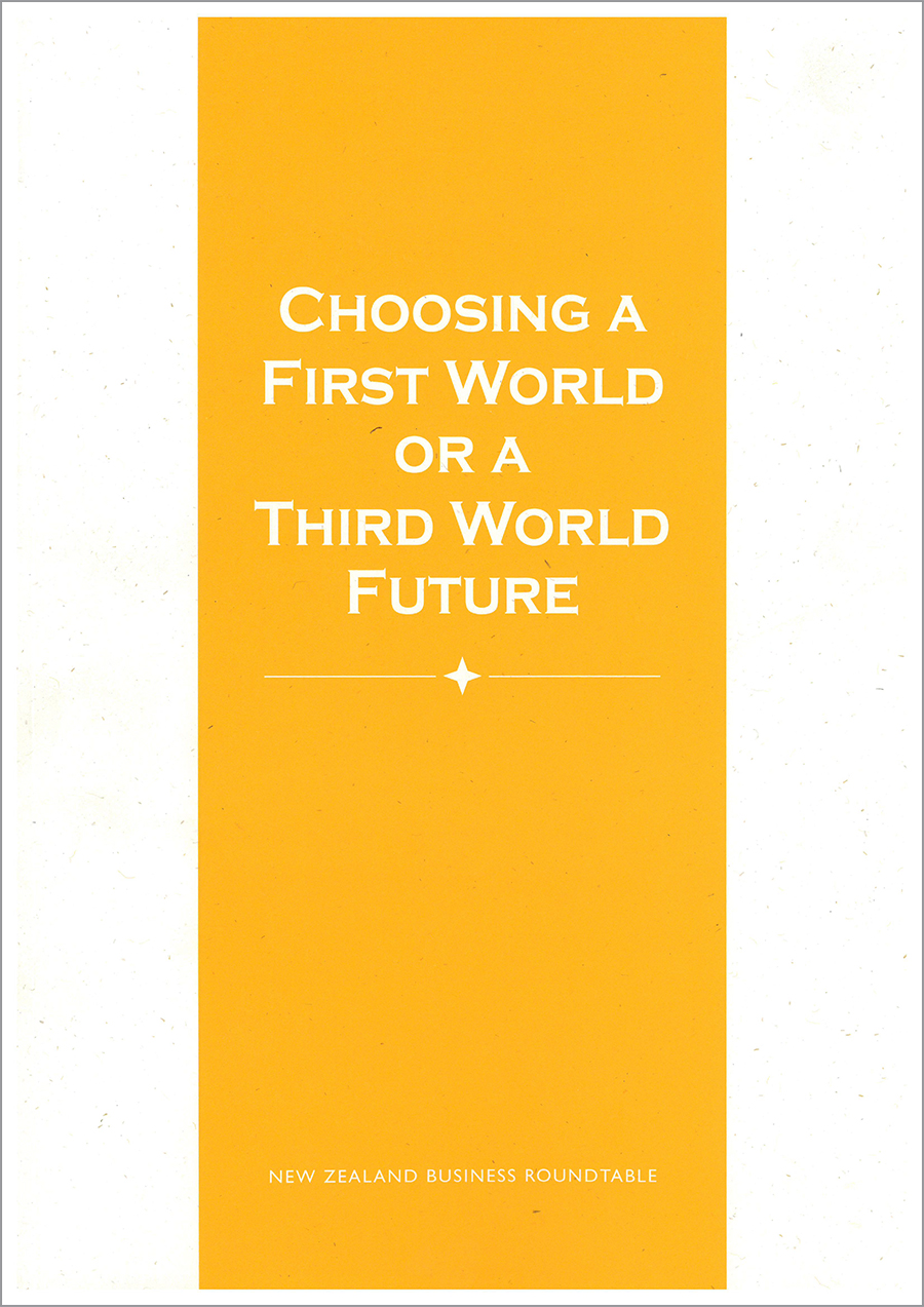 Choosing first or third world future cover
