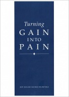 Turning gain into pain cover