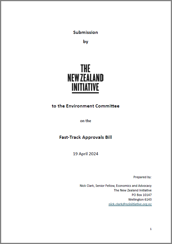 2024 04 19 Fast Track approval bill cover outline