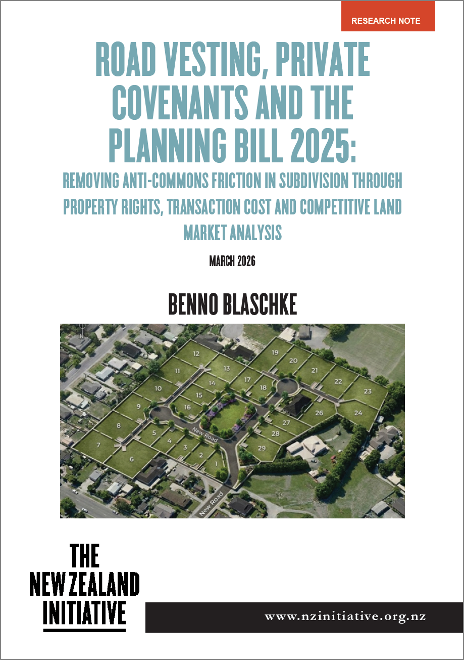 road vesting cover with outline