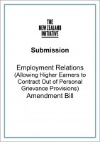 Submission Employment Relations Amendment Bill cover