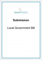 Submission Local Government Bill