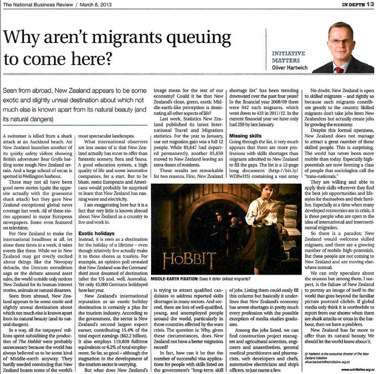 NBR Why arent migrants queuing to come here